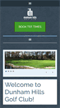 Mobile Screenshot of dunhamhills.com